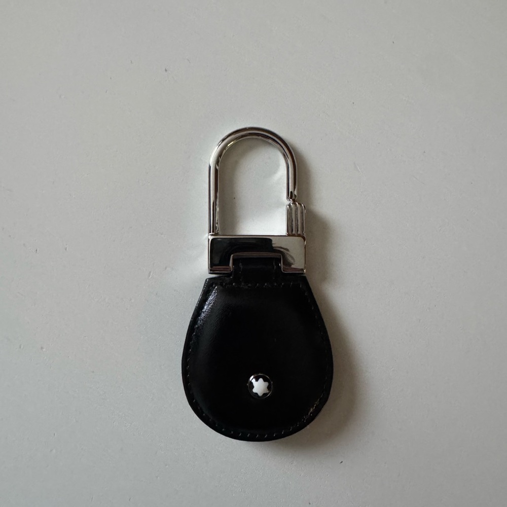 Montblanc Black and Silver Key Holder
